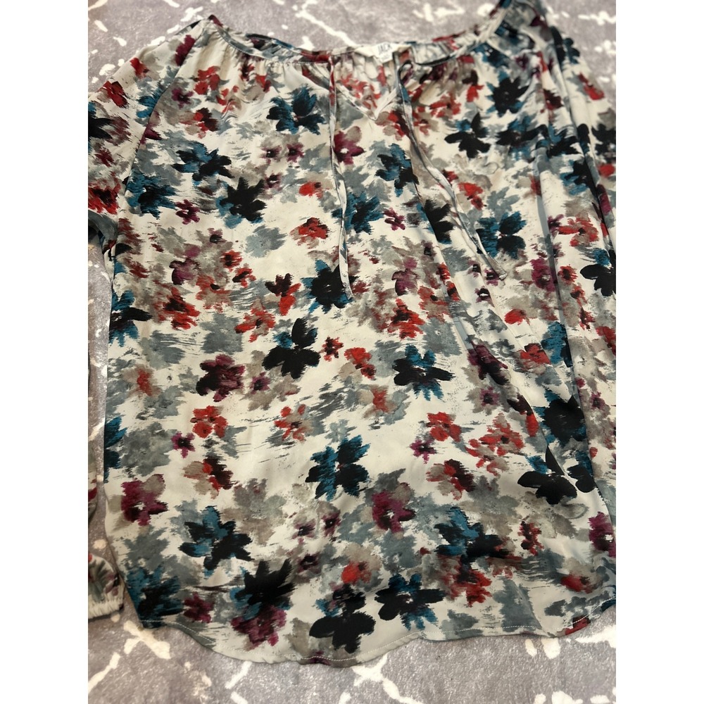 JACK Floral Print Long Sleeve Blouse Top, Multicolor,‎ Casual Lightweight
